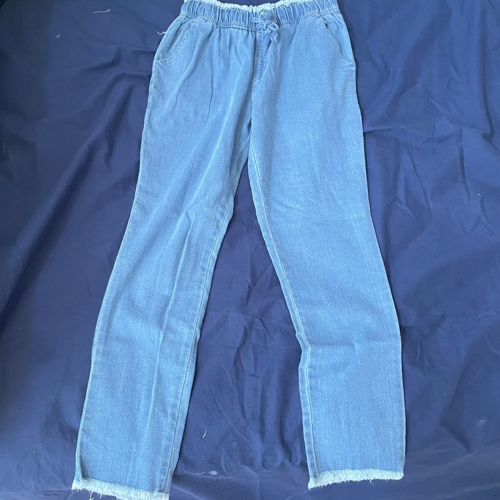 Free People Denim Joggers